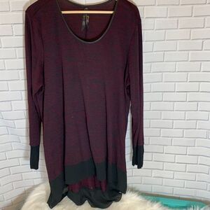 Melissa McCarthy Seven7 Heather Tunic Dress Sz 1X
